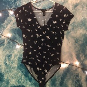 Flower body suit